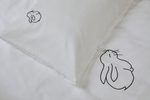 Organic nursery bedding; organic baby bedding; luxury cot bed sets; cot bedding sets