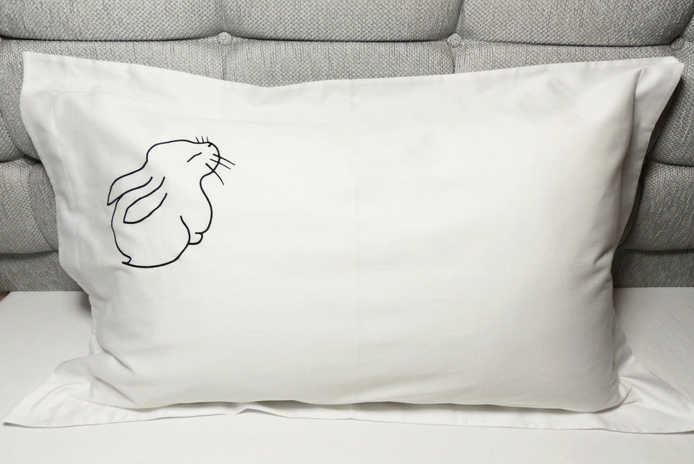 Bunny Oxford Pillowcase
