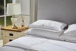 Piping duvet covers, organic cotton