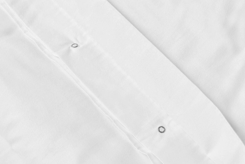 Organic Cotton Crib Duvet Cover with metal snap buttons