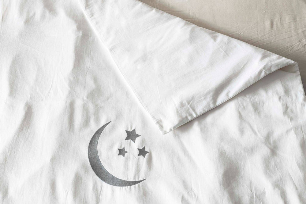 Moon and Stars Cot Duvet Cover