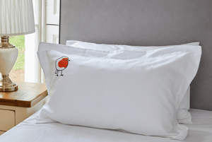 Robin organic Oxford  pillowcase