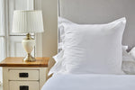 White Oxford Square Pillowcase
