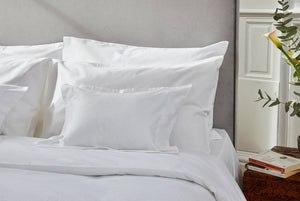 Organic White Boudoir Pillowcase